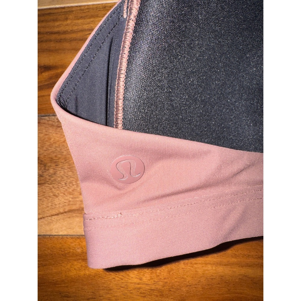 Lululemon Waterside Swim Bikini Top C Cup Size 8 Dark Oxide NWT - Picture 3 of 5